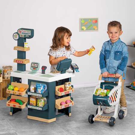 Supermarket with children's trolley 350239