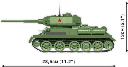 T-34-85 tank model 2542