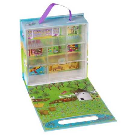 TM TOYS Flockies suitcase and figure FLO0726 07261