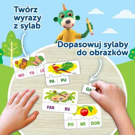 Trefl PL Educational Game Syllables Treflik Family 02258