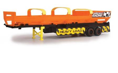 Truck with motorboat 41cm light/sound 374-7009