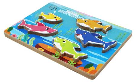 Wooden puzzle Baby Shark 6054918