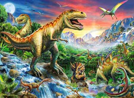 XXL Puzzle Age of Dinosaurs 100 106653