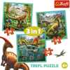 3in1 Puzzle The Amazing World of Dinosaurs 34837