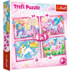 4in1 puzzle Unicorns and magic 34389