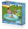 Bestway Inflatable pool for children with sprayer Sea Horse 140x140x85 cm B53114 82275