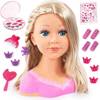 Charlene blonde styling head with accessories 90088AA