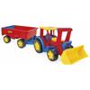 Giant Tractor with shovel and trailer 66300 63008