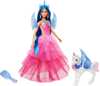 MATTEL Barbie Princess Sapphire Doll with Winged Unicorn HRR16