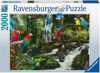 Puzzle 2000 pieces Parrots in the jungle 17111