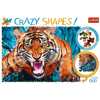 Puzzle 600 Crazy Shapes - Eye to eye with a tiger 11110 - Puzzle for adults and children