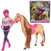 Steffi doll with horse and jockey outfit 573-0939