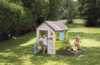 Wooden house with a sandbox for children 810728