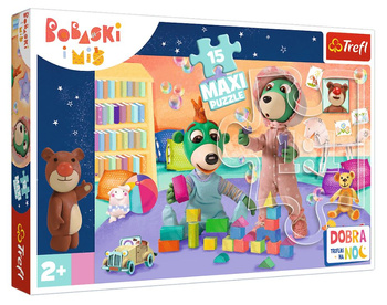 Puzzle MAXI 15 Monde drôle des bébés Treflika 14332