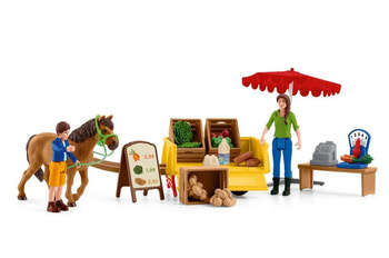 Schleich Ensemble de marché mobile 42528