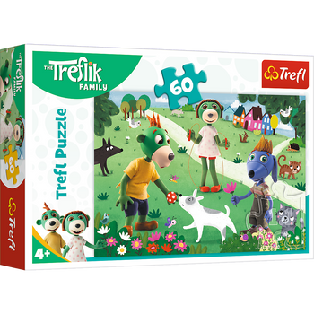 Trefl Puzzle 60 - Joyeux jour de Treflic 17377