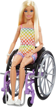 Poupée Barbie en fauteuil roulant pour enfants HJT13