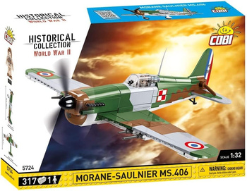 COBI HC Seconde Guerre Mondiale Morane-Saulnier MS.406 317kl 5724