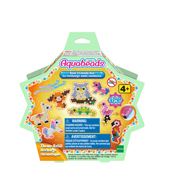 AQUABEADS Star Friends Ensemble de perles Animaux 31602