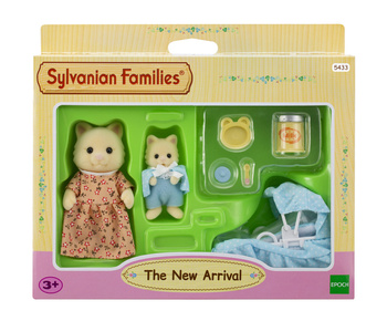 Sylvanian Families Nouveau-né avec mère et layette 05433