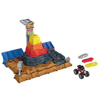 Ensemble de démolition de pyramide Hot Wheels Arena Smashers HNB96