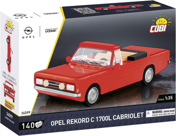 COBI CARS Opel Rekord C 1700L Cabriolet 140kl 24599 - Modèle de voiture de collection