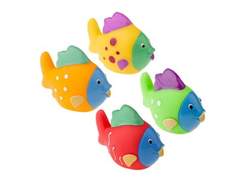 TULLO Poisson de bain pour enfants 4 pcs 505a 75054