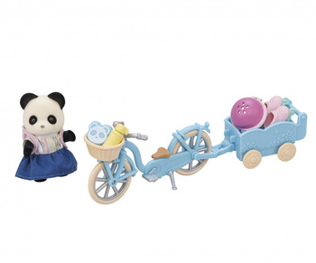 SYLVANIAN Panda Bear Voyage à vélo 05652