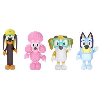 TM TOYS BLUey figurines 4-pack amis BLU13014 30148