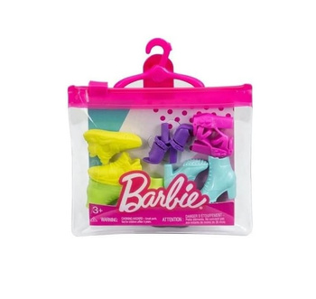 Ensemble de chaussures de poupée Barbie HBV30 - accessoires de poupée