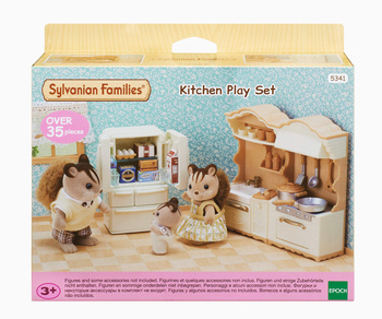 Sylvanian Families Cuisine de campagne avec réfrigérateur 05341 - ensemble de jeu