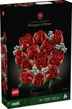 LEGO ICONS Ensemble bouquet de roses 10328