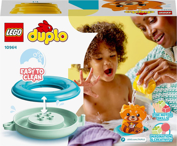 LEGO DUPLO Le plaisir du bain : Panda roux 1.5+ 10964