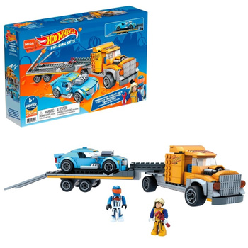 Hot Wheels Mega Construx Twinduction transporteur GYG66