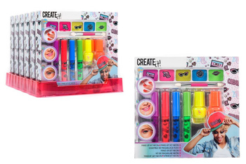 Créez-le ! Set de maquillage néon 84165