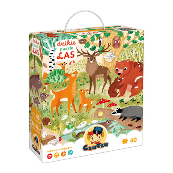 CZUCZU Puzzle Forêt Sauvage pour Enfants 92504 - Puzzles Éducatifs