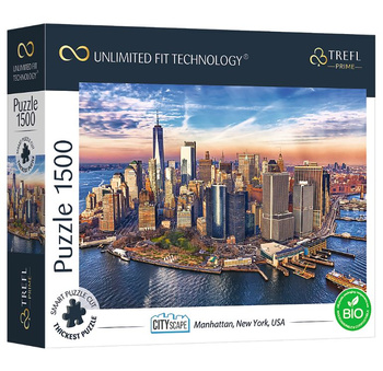 Puzzle 1500 UFT Paysage urbain : Manhattan New York 26189