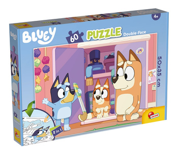 DANTE Lisciani Bluey Puzzle DF Plus - Puzzle créatif avec 60 pi?ces 60 99573