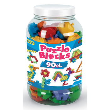 Blocs puzzle, grand pot, 90 pcs. 41980 19803