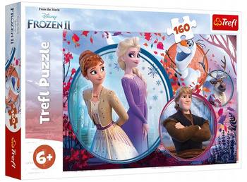 Puzzle 160 pièces L'aventure des sœurs Disney 15374