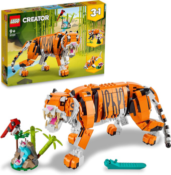 LEGO CREATOR Tigre majestueux 31129 pour les enfants de 9 ans et plus