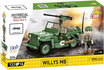 COBI HC WWII Willys MB & M2 Gun 150kl 2296