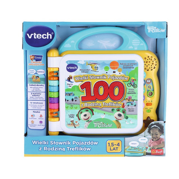 V-TECH PL Dictionnaire des véhicules familiaux Treflik pour enfants 61799