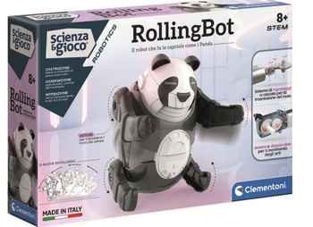 Clementoni Scientific Fun Robots RollingBot 50684 - Jouet éducatif pour enfants