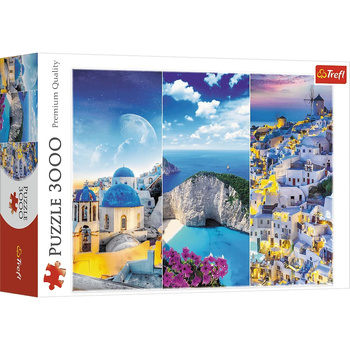 Puzzle 3000 Vacances grecques 33073