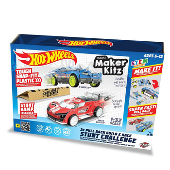 Voiture pliable Hot Wheels Maker Kitz, pack de deux, 2 pièces