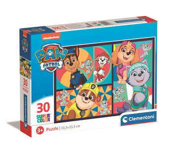 Clementoni SuperKolor Paw Patrol puzzle 30 pièces 20275