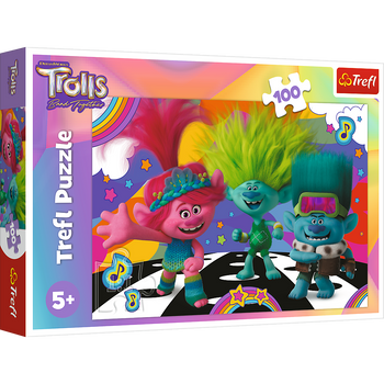 Trefl Puzzle 100 pièces Trolls/Trolls universels 3 16461