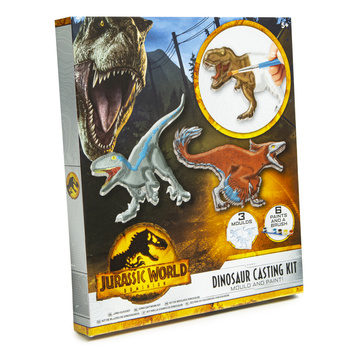 Jurassic World plâtre d'un dinosaure + peintures 93-0050 54856