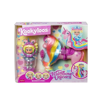 ORBICO KOOKYLOOS S Jouet licorne arc-en-ciel 1x4 32886
